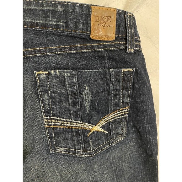Buckle BKE Jeans Blue Sabrina Bootcut Stretch Dark Wash Sz 32 - Picture 2 of 6